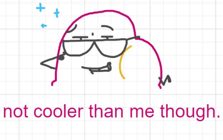 A panel from Running Duos, episode four of the Board Boards object show by Furretwalk/WalkingFurret.